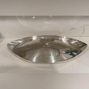 GORHAM by MAESTRI Silver Plate Round Serving Bowl Covered Dish. Unique